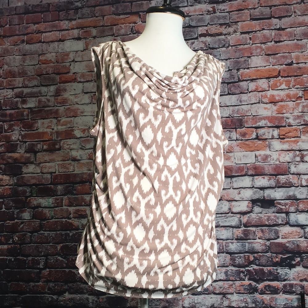 Ann Taylor Multi Print Top (Large)